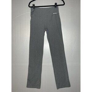 Eddie Bauer Gray Yoga Pants Waistband Pocket SZ S Workout Athletic